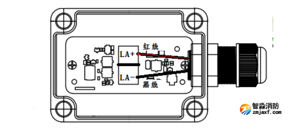 JBF4310-EL感温电缆终端盒接线图