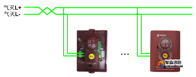 JBF5181C紧急启停按钮接线图