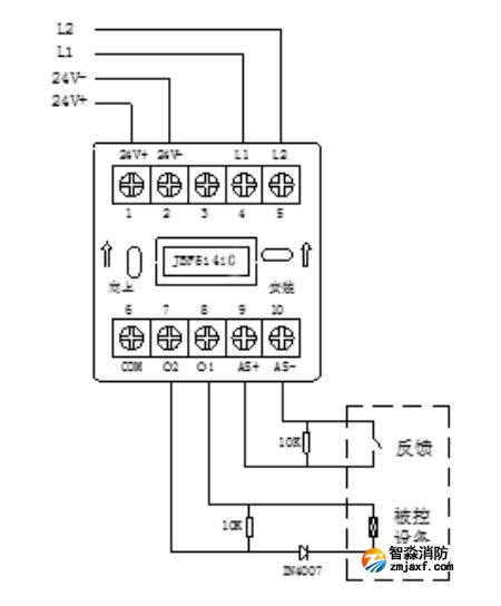 JBF5141C有源输出接线图