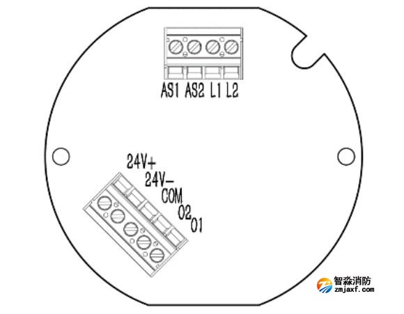 JBF5141CG-Ex隔爆型输入/输出模块接线端子图