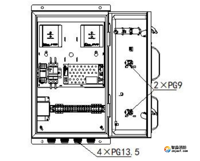 JBF-FAP01火灾报警综合盘内部结构