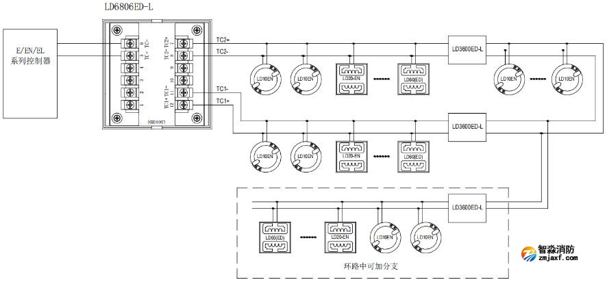 LD6806ED-L中继模块接线图