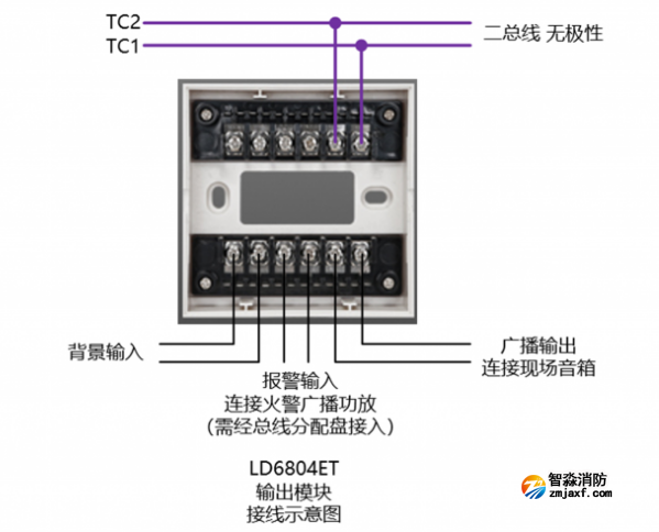 LD6804ET输出模块接线图