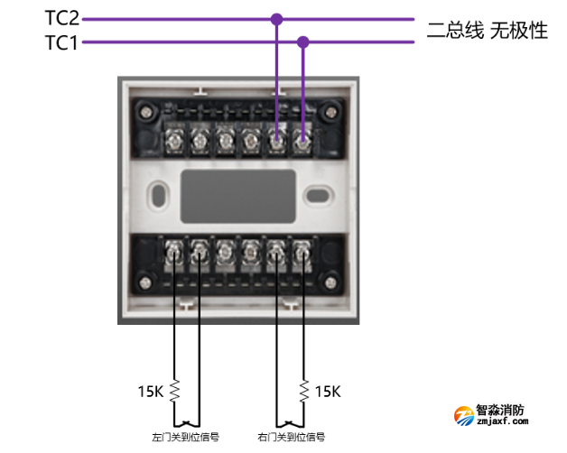 LD-FM6022常闭模块接线图