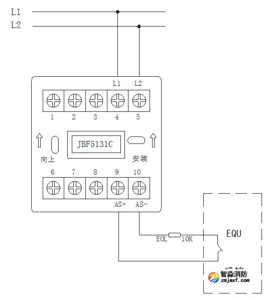 JBF5131C输入模块接线图