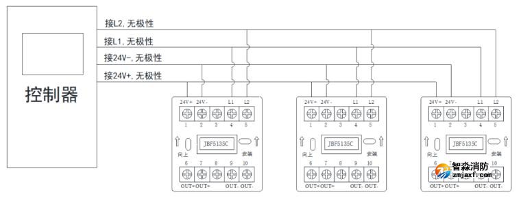 JBF5135C中继模块接线图