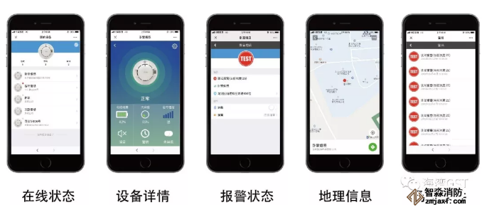 海湾NB-loT感烟探测器设备状态实时在线掌握